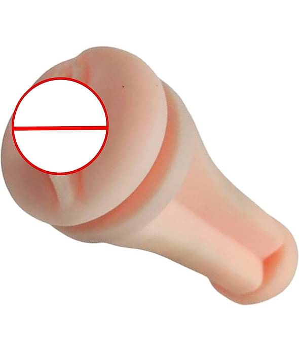 NORA DE Grey MALE POCKET PUSSY MASTURBATOR CUP WITH FREE LUBE-U.S.A