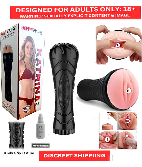 Big Size Handy Sof And Realistic Masturbator Flashlight Pussy with Sexy Sex Toys & Free Lube By Happy Pusssy