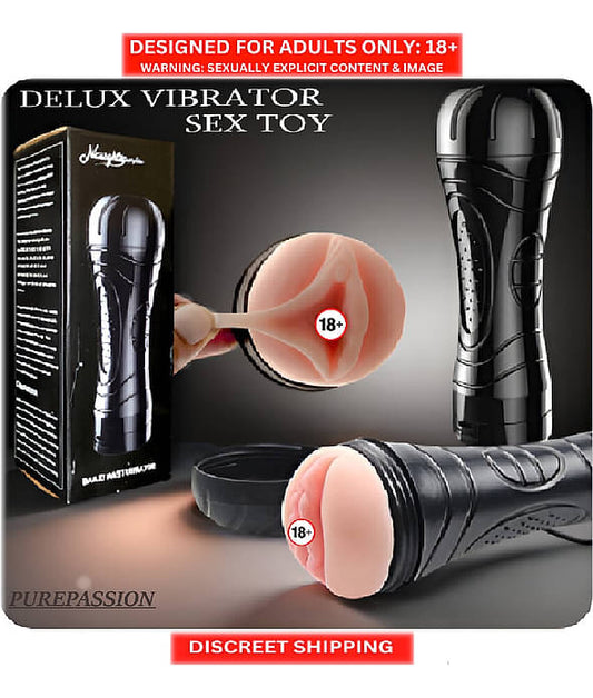 Big Size Handy Sof And Realistic Masturbator Flashlight Pussy with Sexy Sex Toys & Free Lube By Happy Pusssy