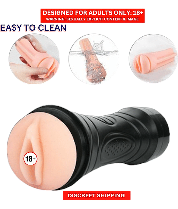 Big Size Handy Sof And Realistic Masturbator Flashlight Pussy with Sexy Sex Toys & Free Lube By Happy Pusssy