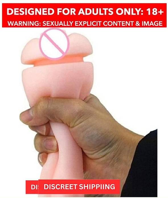 Big Size Handy Sof And Realistic Masturbator Flashlight Pussy with Sexy Sex Toys & Free Lube By Happy Pusssy