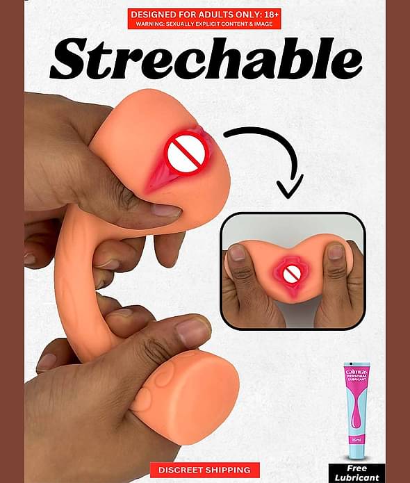 Life Like Real Vagina Pocket Pussy Adult Sex Toy Handjob Masturbator For Men | Skin Safe Silicone Material Indian Girl Masturbator Sex Toy For Men with Free Lube by Naughty Nights