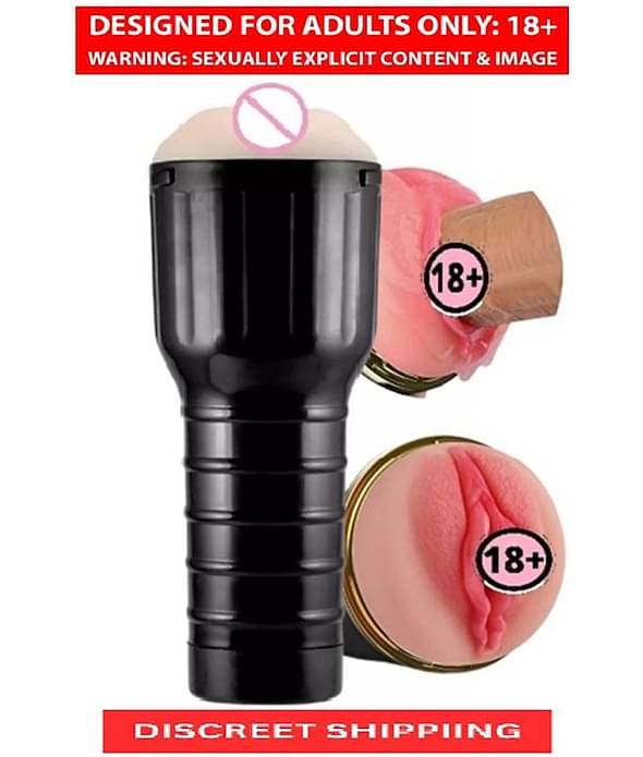 Pink Lady Branded Made In USA Easy to Wash Masturbator Male Masturbator Vagina Shape Non-Vibrating Sex Toy