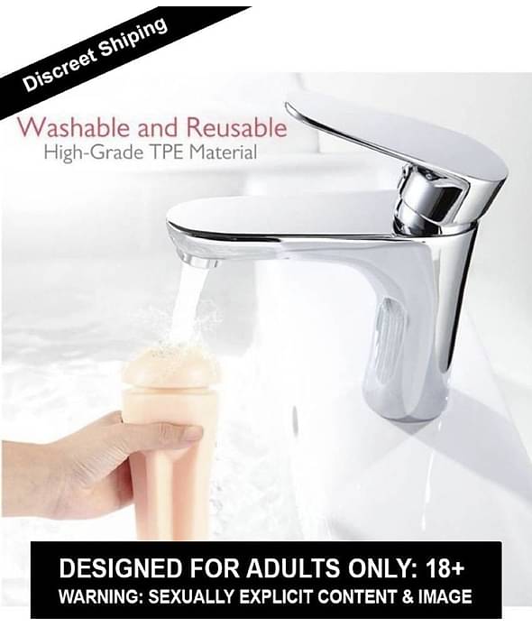 Pink Lady Branded Made In USA Easy to Wash Masturbator Male Masturbator Vagina Shape Non-Vibrating Sex Toy