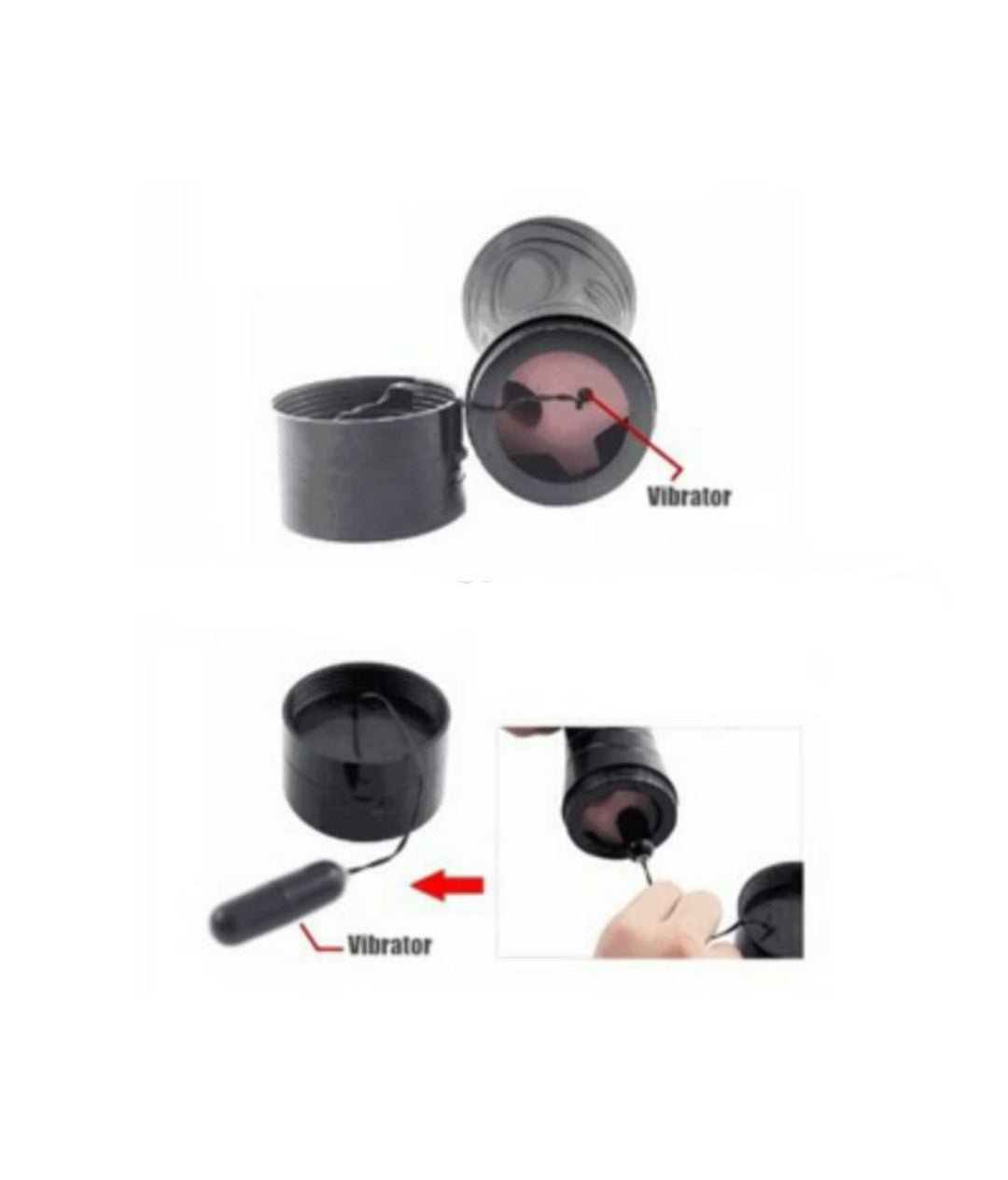 Horny Humper Fleshlight Masturbator With Self Vibrator Inbuilt In Fleshlight Vibration Controller