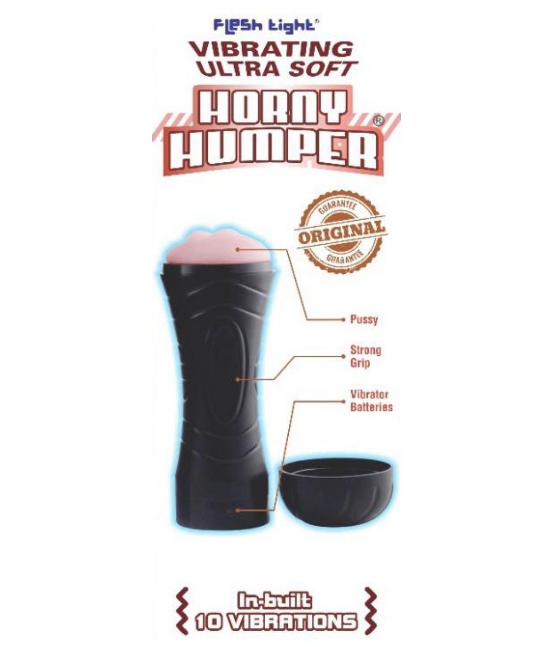 Horny Humper Fleshlight Masturbator With Self Vibrator Inbuilt In Fleshlight Vibration Controller