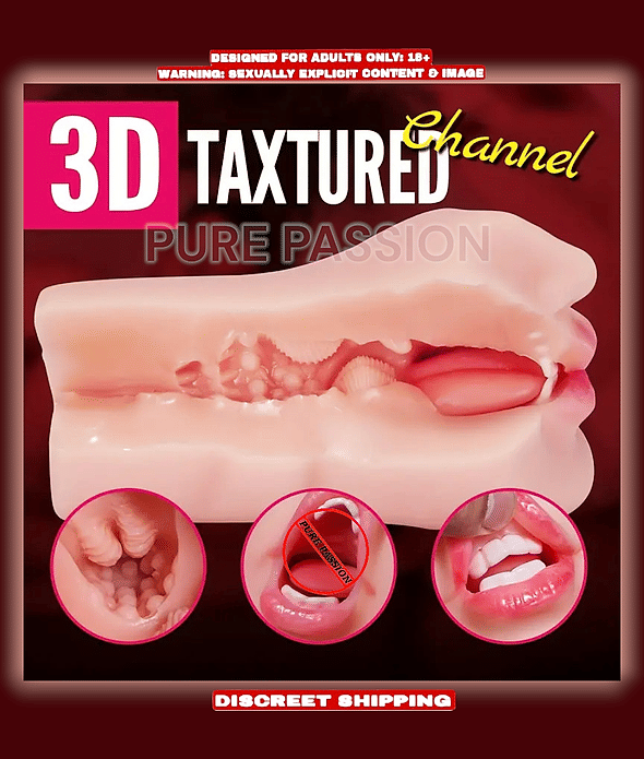 REALISTIC TEXTURE Hand-held Pocket Pussy Male Masturbator silicon sexy mouth toy half body sexy toys